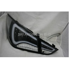 Hyundai Sonata 10- Black Face Light Bar LED Tail Lamp